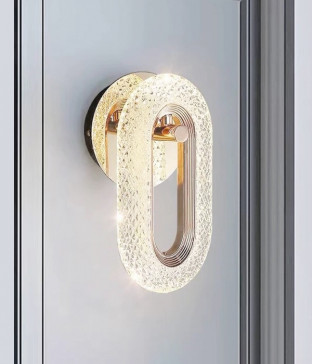 커플 LED8W 크리스탈 벽전등 벽무드등