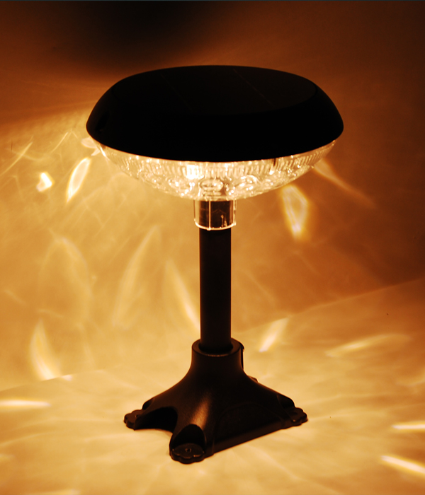 뮤즈 태양광문주등 데크조명 테라스조명 (LED5W 블랙)