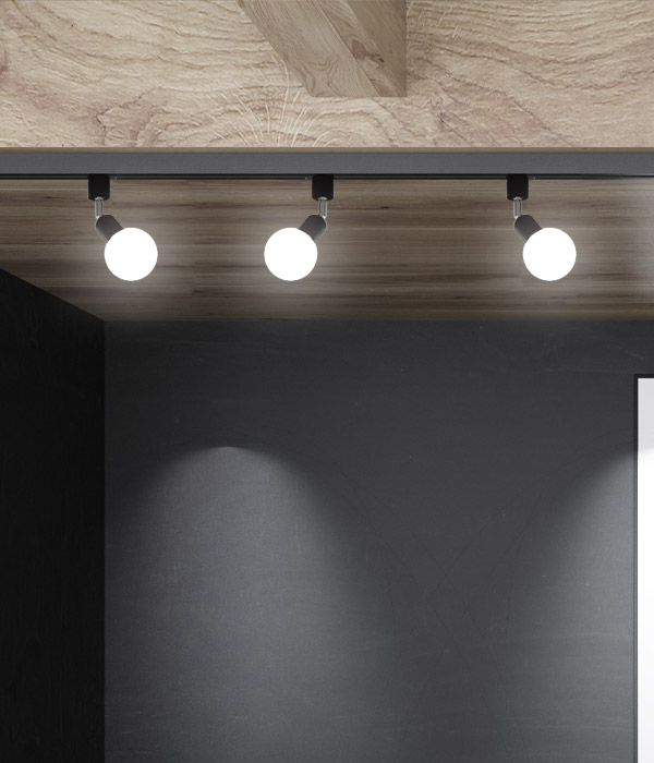 프리링 레일조명 레일등 블랙 화이트