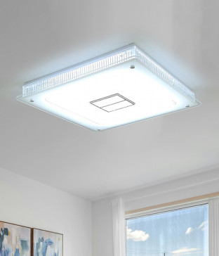 아이리스 50W 국산LED방등 안방전등 (유리)